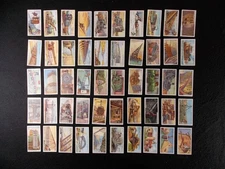 Wills Cigarette Cards Engineering Wonders 1927 Complete Set 50