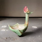 Vintage 1950's Hull Pottery Jubilee Duchess Mother Goose  TRINKET DISH