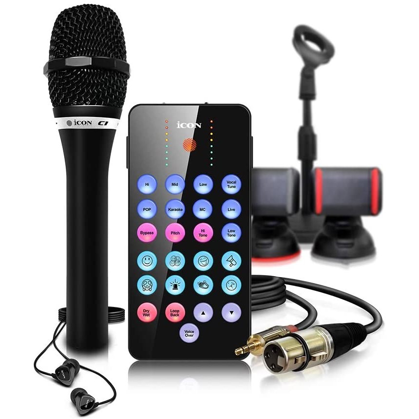 Icon Pro Audio LivePod Plus Bundle Livestreaming Audio Interface Recording Pack 56290₽