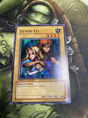 Gemini Elf IOC-SE1 Invasion of Chaos Limited Edition Yugioh TCG Holo Card