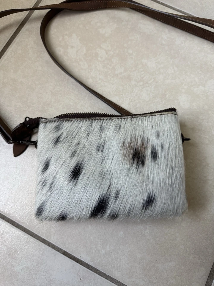 STS Ranchwear, Cartera, Cuero de Vaca Genuino, Cremallera Externa Interna, Cuero Foto 2 de 4