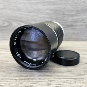PANAGOR F=200mm f3.5 Telephoto Lens. Canon EF M42 Screw Mount (Fungus)