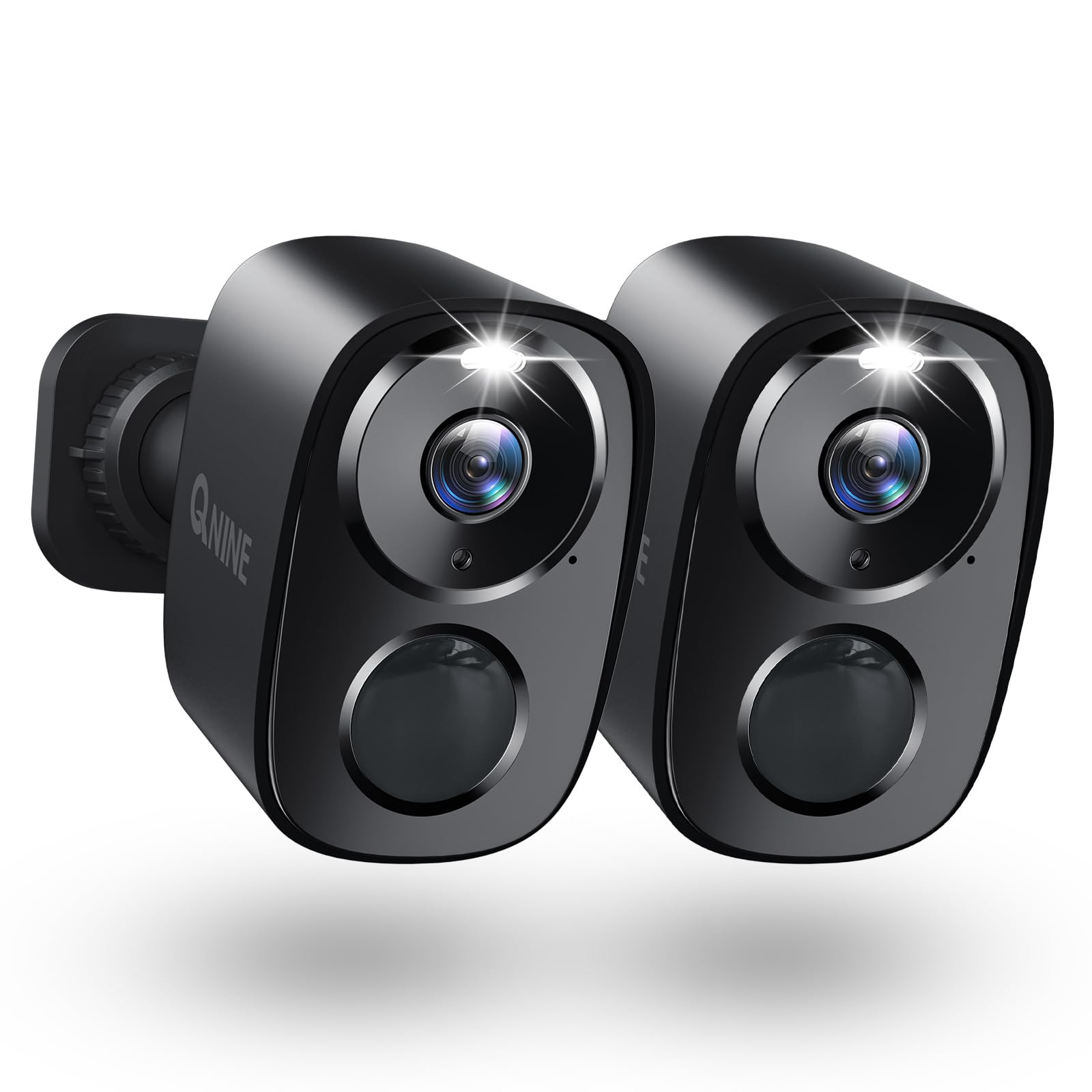 Security Camera Outdoor, 2 Pack 2K 5GHz WiFi Wireless Cameras with 2-Way Audi...