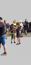 HAHAPA SOUSAPHONE HANDMADE BRASS 16" SOUSAPHONE BRASS MADE TUBA FREE SHIPPING