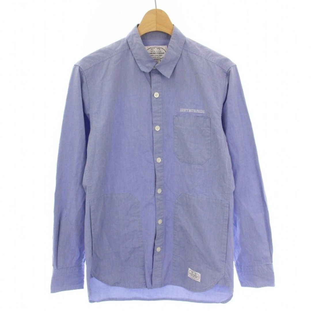 Neighborhood Chambray Shirt Long Sleeve S Light Blue DK Used Neighborhood Chambray Shirt Long Sleeve S Light Blue DK Used