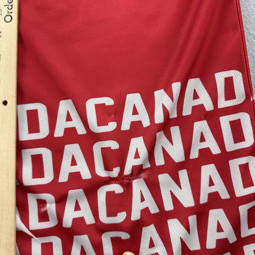 Canada Shirt Mens Large Red White Black Hockey Teepee Maple Leaf Sports Jersey - Picture 6 of 7