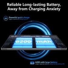 10.51" HD Tablet Pad Android 13 128GB Octa-Core Netflix Dual Camera WiFi5 7