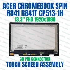 Acer Chromebook Spin CP513-1H LCD Screen Display Assembly Panel Pack 13.3"