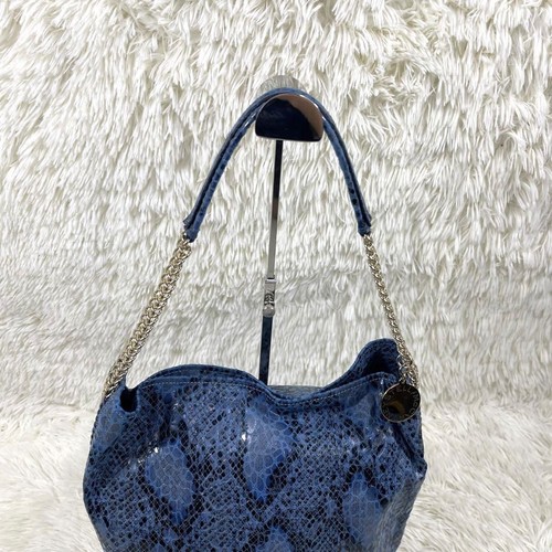 STELLA McCARTNEY Falabellai Rare Leather Shoulder Bag Used Auth Excellent+ JAPA - Picture 6 of 20