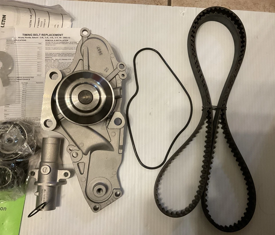 Kit de bomba de agua Honda Acura Saturn Gates V6 TCKWP329 POWERGRIP CORREA DE DISTRIBUCIÓN KiT Foto 4 de 4