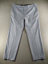 Lauren Ralph Lauren Men's Dress Pants Size 40x32 Blue Straight Stretch 41x31.5