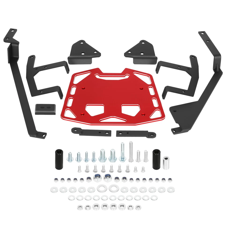 Estante superior de carga múltiple CNC con soporte de submarco para HONDA XR650L 2002-2025 Foto 4 de 4