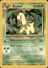 Pokemon Bayleef 28/111 Neo Genesis Non-Holo on eBay