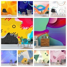 3D Painting Colorful Self-adhesive Wallpaper Removable Wallpaper Wall Mural