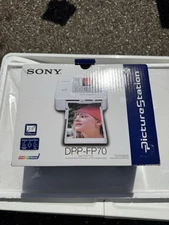 Sony DPP-FP70 Photo Digital Printer New Accessories In Original Box