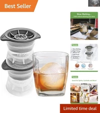 Elegant Sphere Ice Molds – Create Perfect Ice Balls for Your Favorite Cocktails