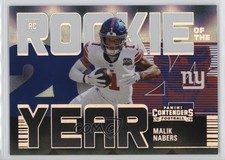 2024 Panini Contenders Rookie of the Year Silver Malik Nabers #7 1i3j