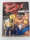 1993 GI JOE CAPCOM STREET FIGHTER 2 EDMOND HONDA 3 3/4” FIGURE SUMO WRESTLER NOC