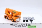 Grapple 100% Complete 1985 Vintage G1 Hasbro Transformers Action Figure
