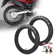 3.00-16 3.25/3.50-16 Motorcycle Inner Tubes with TR4 Straight Valve Stem,