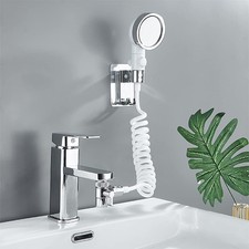 Generic Basin Handheld Shower Set, Sink Hose Faucet Sprayer Attachment, with ...