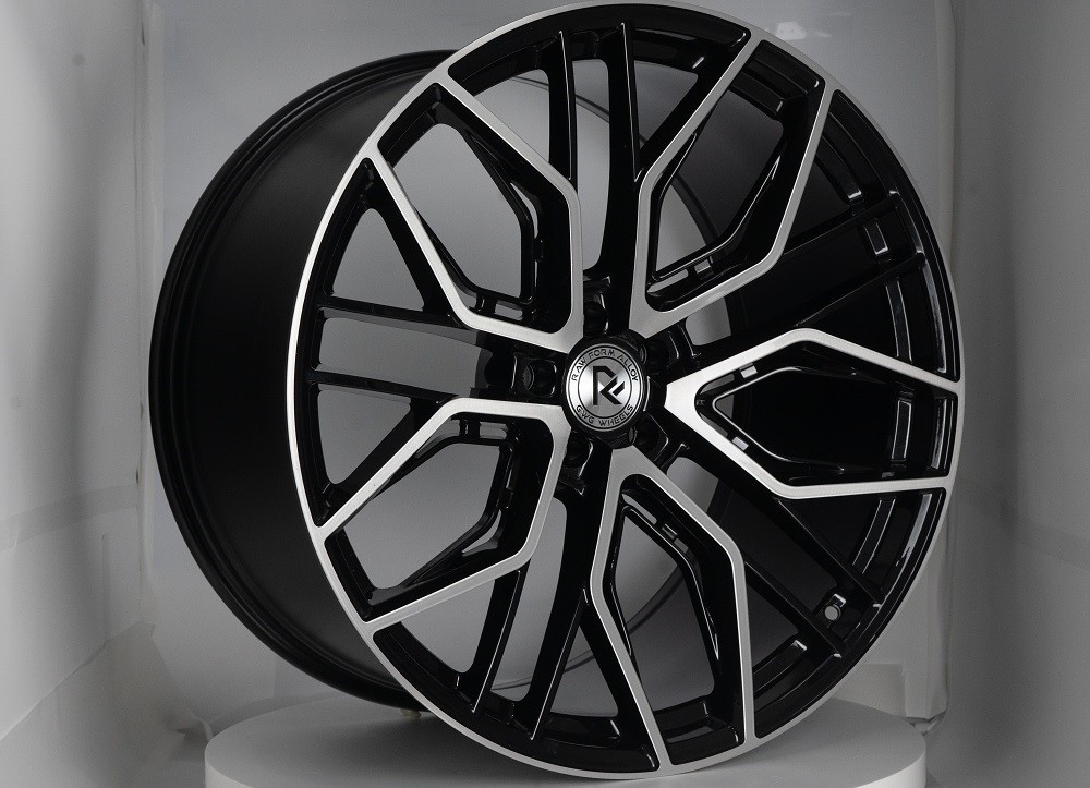 GWG RF1 20x10.5 inch Black Rim fits Bentley Continental GT 2004 +