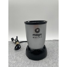 Magic Bullet Blender MB1001B Replacement Parts motor Base only / Silver Works