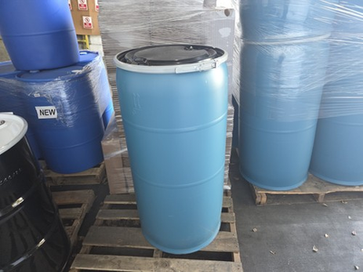 #ad New 77 Gallon Poly Drum Open Head Barrel Industrial Regrinded Plastic Tank $110.00