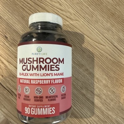 Mushroom Complex Gummies 10 Plex w Lion's Mane 90 Gummies BB Date 2/27 NEW