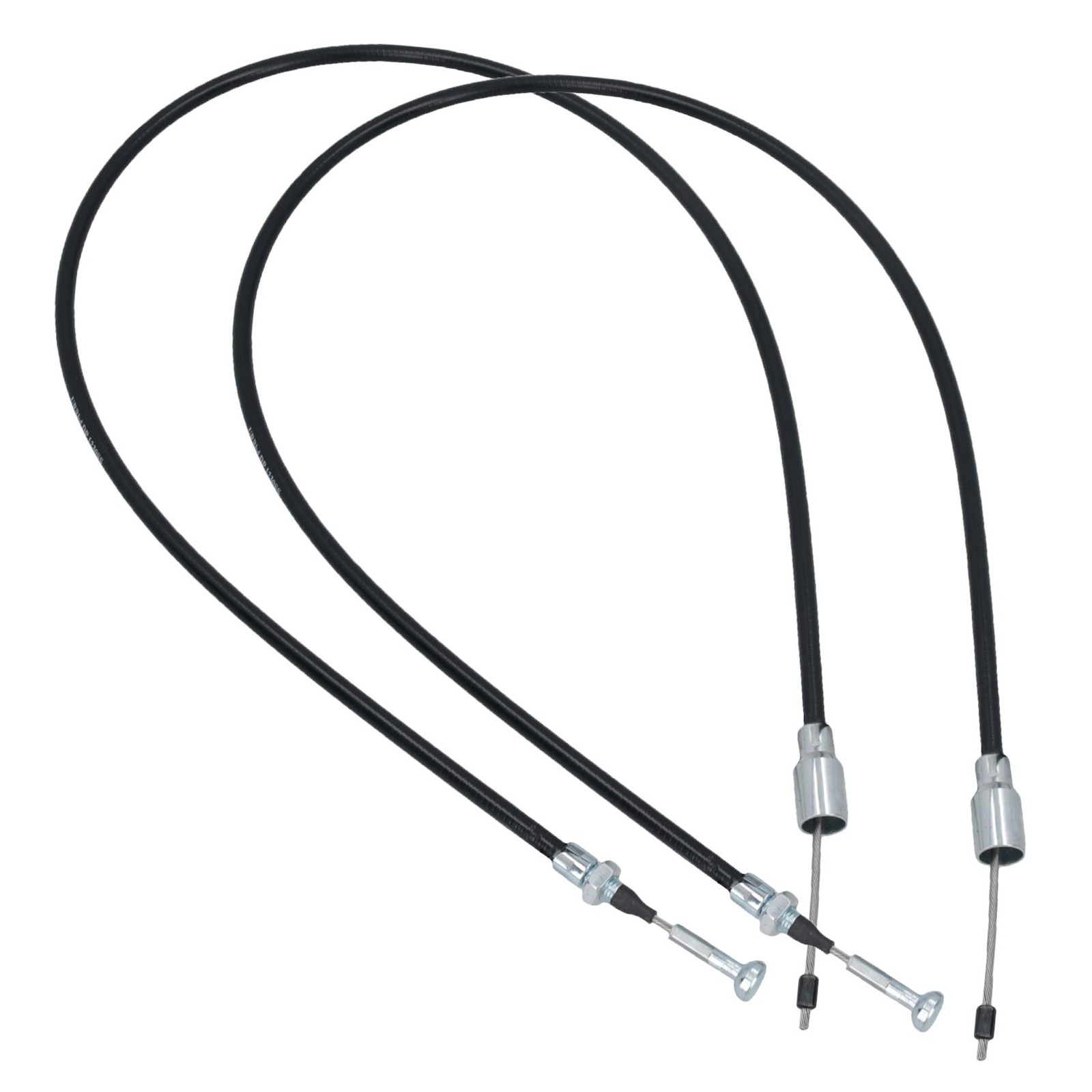 Knott Pronto Fit Quick Release Trailer Brake Cable 1230mm/1420mm Stainless 2pc