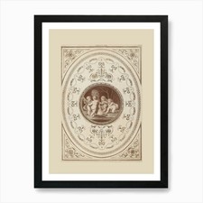 Angels And Cherubs Art Print Framed Wall Art Poster Canvas Print Picture