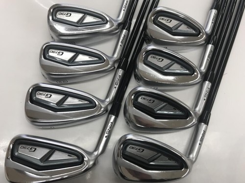 Set De Fers PING GMAX Gaucher 4 à SW, Shaft CFS R - Occasion, Bon état Général