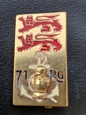 INSIGNE MILITAIRE 71 REGIMENT DU GENIE