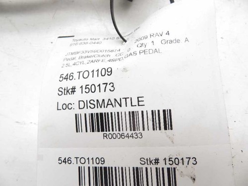 RAV 4 2009 ACCELERATOR GAS Pedal 78110-42010 - Picture 4 of 12