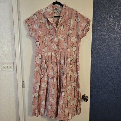 Vivien Of Holloway Pink Label Kitty Dress Size 24