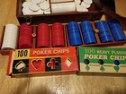 VINTAGE POKER CHIPS LOT OF HUNDREDS — photo 3