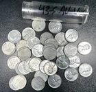 1943-S Steel Lincoln Wheat Penny Partial Roll of 34 Coins AU TO UNC ORIGINAL!