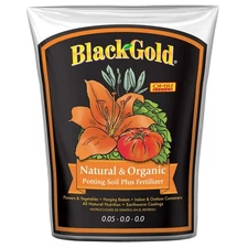 Sun Gro SUGRBG2 13020402 Black Gold Natural and Organic Soil, 2 Cubic Feet, B...