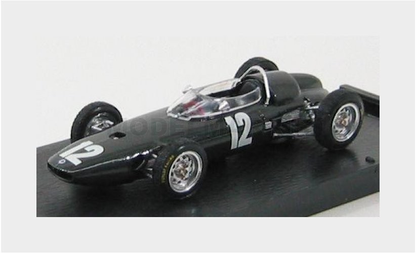 BRUMM R324 BRM - F1 P57 GP Italia 1962 N 12 R.GINTHER - Black Metal - 1/43