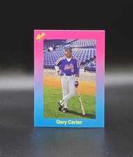 1989 Classic Light Blue GARY CARTER Card #64 New York Mets