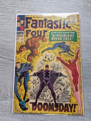 Fantastic Four #59 (Marvel Comics February 1967)
