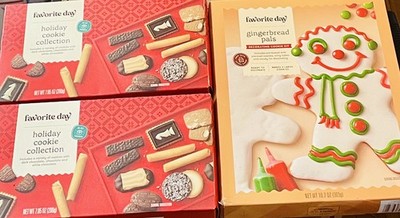 Favorite Day Holiday VTY & Gingerbread pals Kit Cookies 3 Boxes BB July 2026 NEW