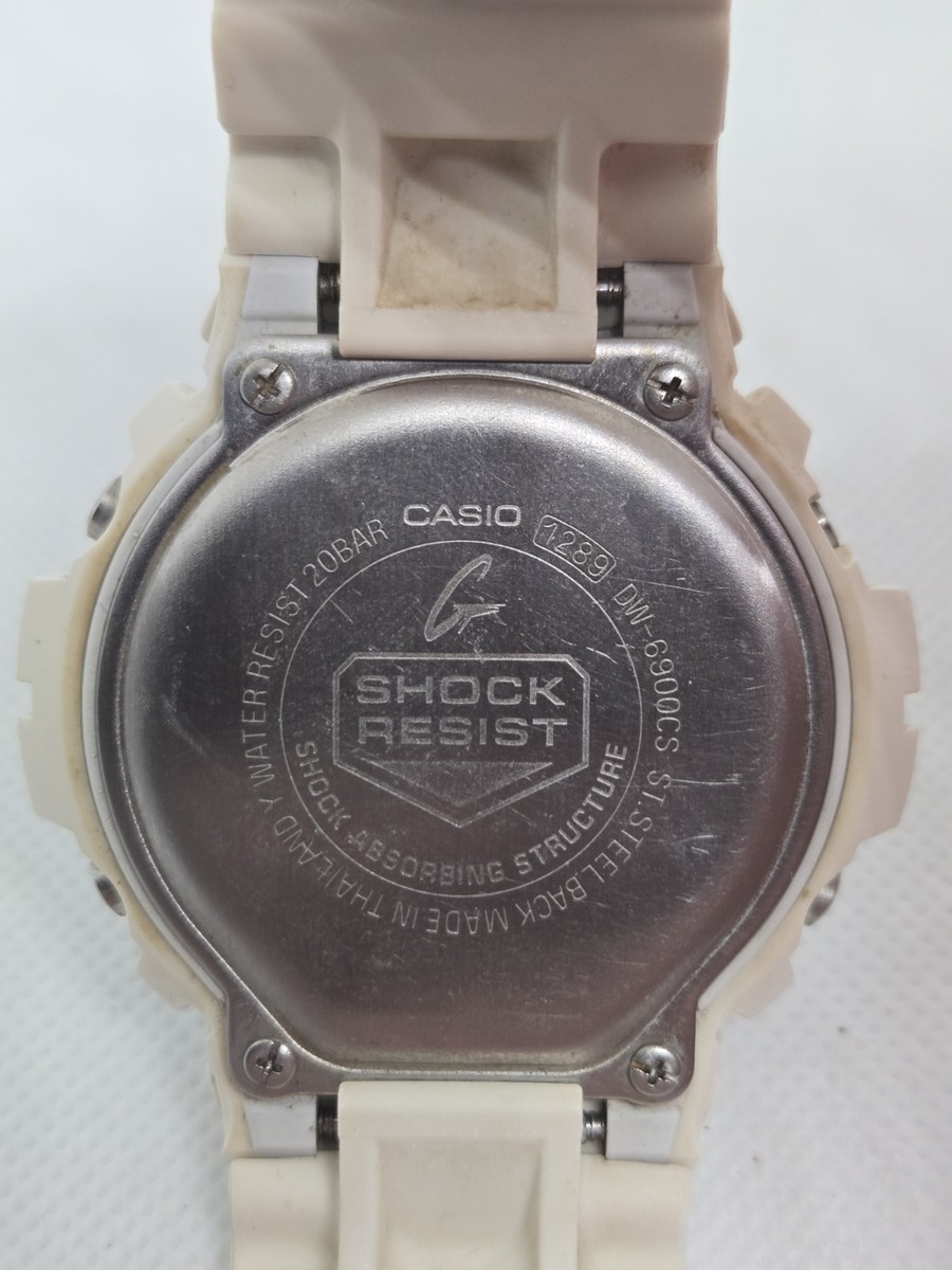Casio G Shock 1289 DW-6900CS-7 White/Blue/Green Digital