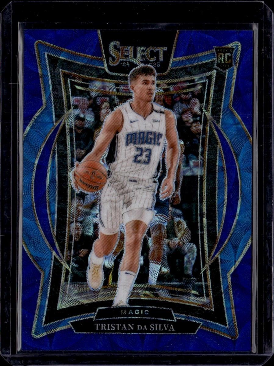 2024-25 Panini Select #83 Tristan da Silva Blue Scope Prizm #/249