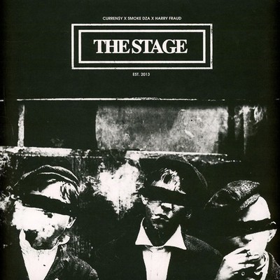 Curren$y x Smoke DZA x Harry Fraud - The Stage Black  (2019 - US - Reissue)