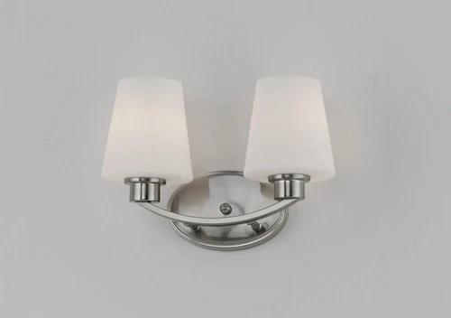 Maxim 11832SW Shelter 2 Light 13"W Bathroom Vanity Light - Picture 2 of 12
