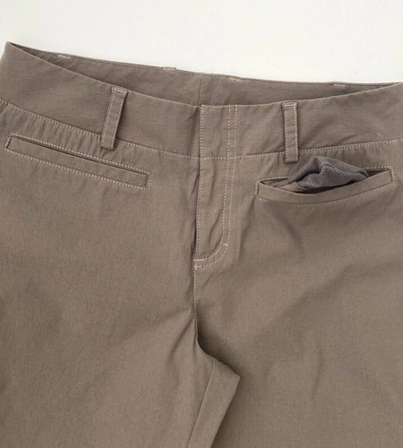 Athleta Tear Away B4 U Play Size 10 Hiking/Active Shorts Brown Style 44299 - Picture 8 of 9