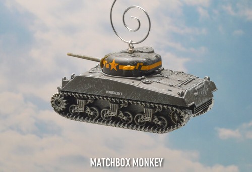 War Daddy II USA Sherman Tank M4A1 WWII Army USMC Christmas Ornament World - Picture 11 of 11