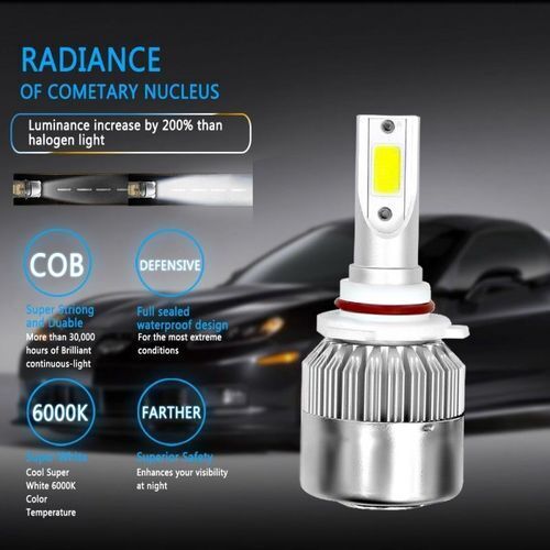 For Toyota LAND CRUISER 1998-2007 6000K LED Headlights + Fog Lights Bulbs Combo - Foto 8 di 12