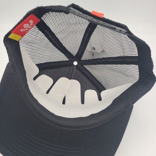 BBC Billionaire Boys Club Ice Cream Hat Snapback Cap Black Mesh Orange Dog - 第 6/8 張圖片